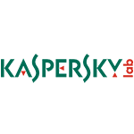 Logo de Kaspersky, líder en software de ciberseguridad y antivirus para protección digital.